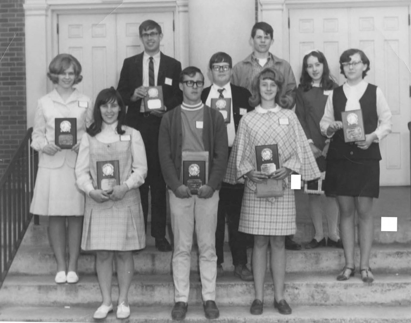 Annie Saylor, first row, far left