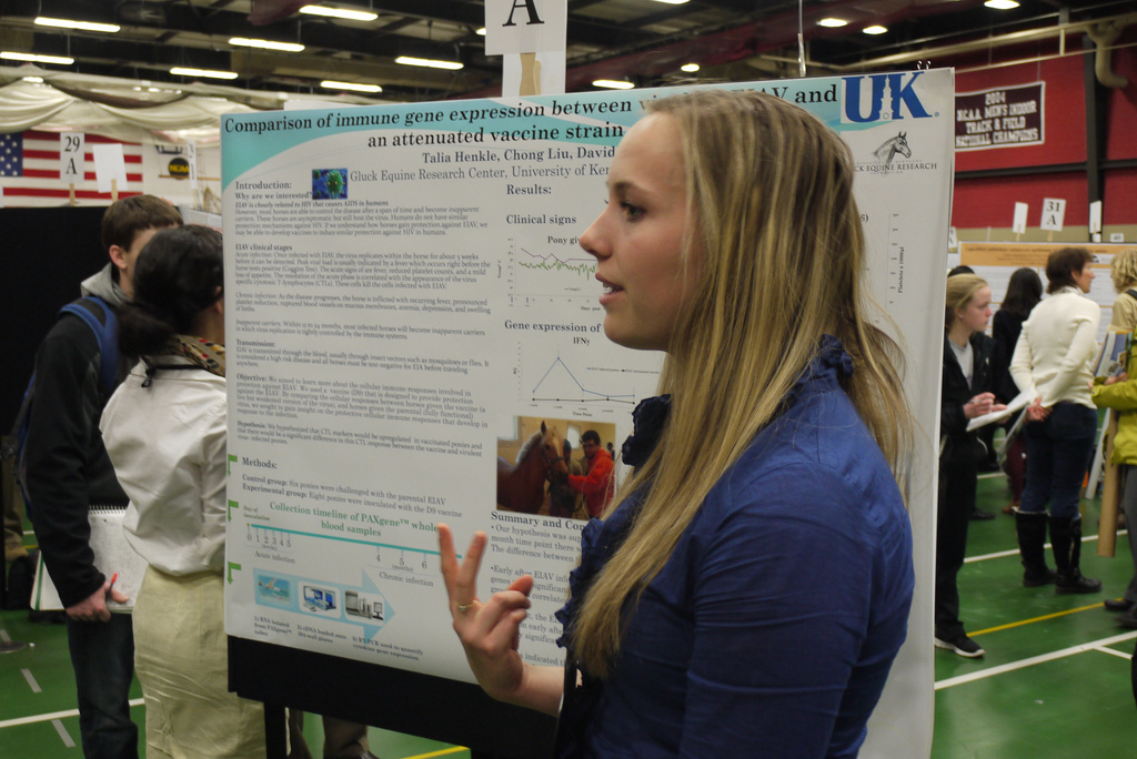 Talia Henkle at NCUR 2013.